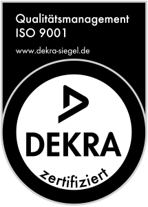 DEKRA-Siegel ISO 9001 Qualitätsmanagement