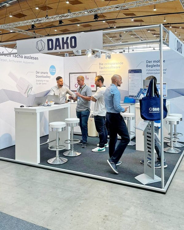 DAKO-Messestand zur NUFAM