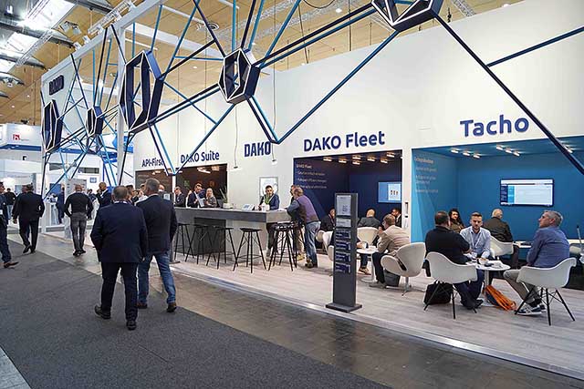 DAKO-Messestand bei der IAA Transportation 2022