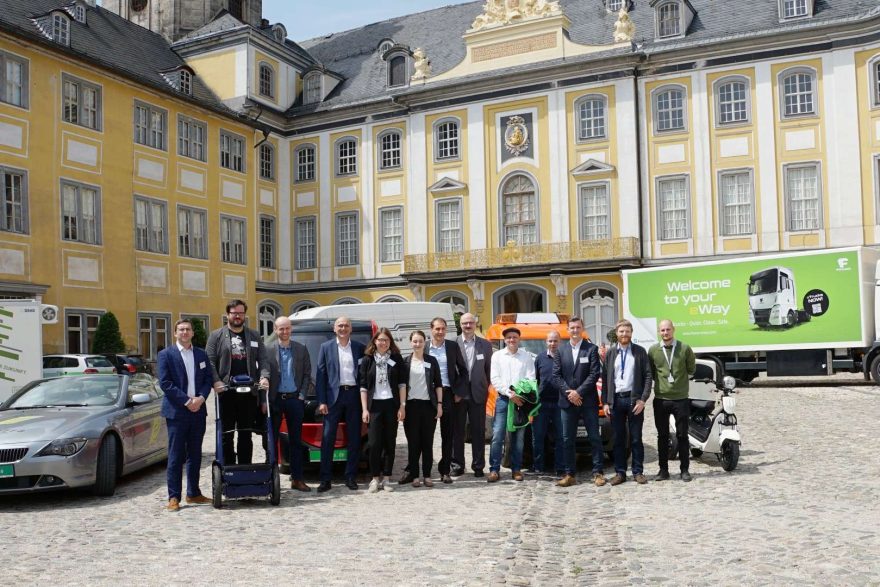 Teilnehmer des 6. SCL Kongresses auf dem Schloss Heidecksburg