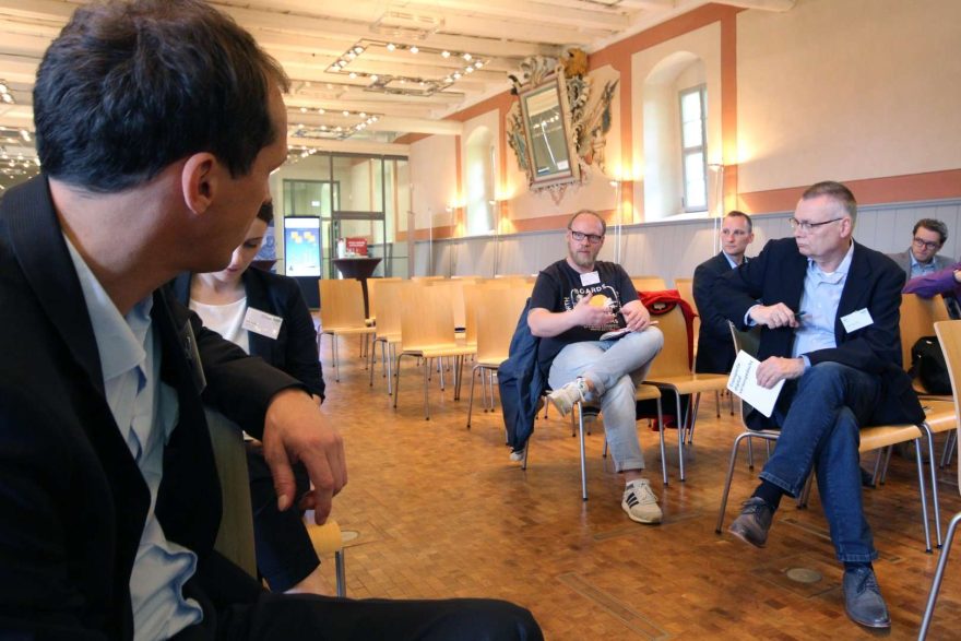Diskussion zwischen Teilnehmern des 6. SCL Kongresses
