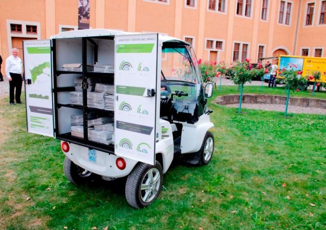 Fahrzeug auf dem 5. SCL Kongress